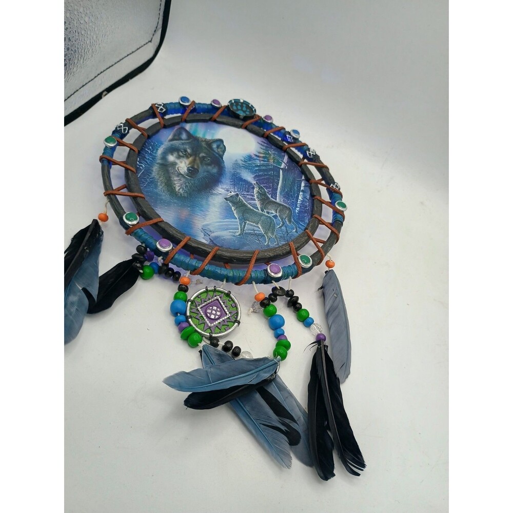 Dreamcatcher Illuminated  Aurora Borealis  Magnificent Spirits Works James Meger